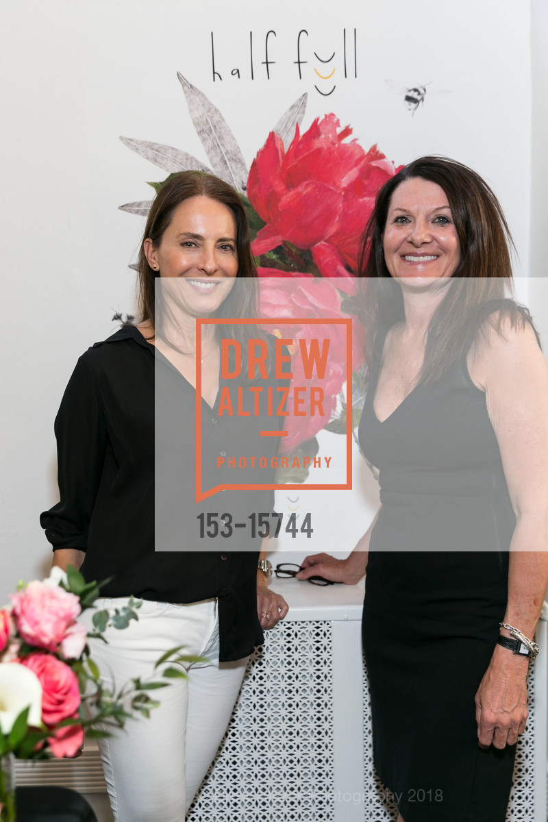 Linda Gyuling, Karen Fraser, Half Full - Wallpaper & Fabric Launch Event at Adeeni Design Galerie 2018, Adeeni Design. 664 Post St #1, June 7th, 2018, Photo #153-15744 Linda Gyuling, Karen Fraser, Photo #153-15744