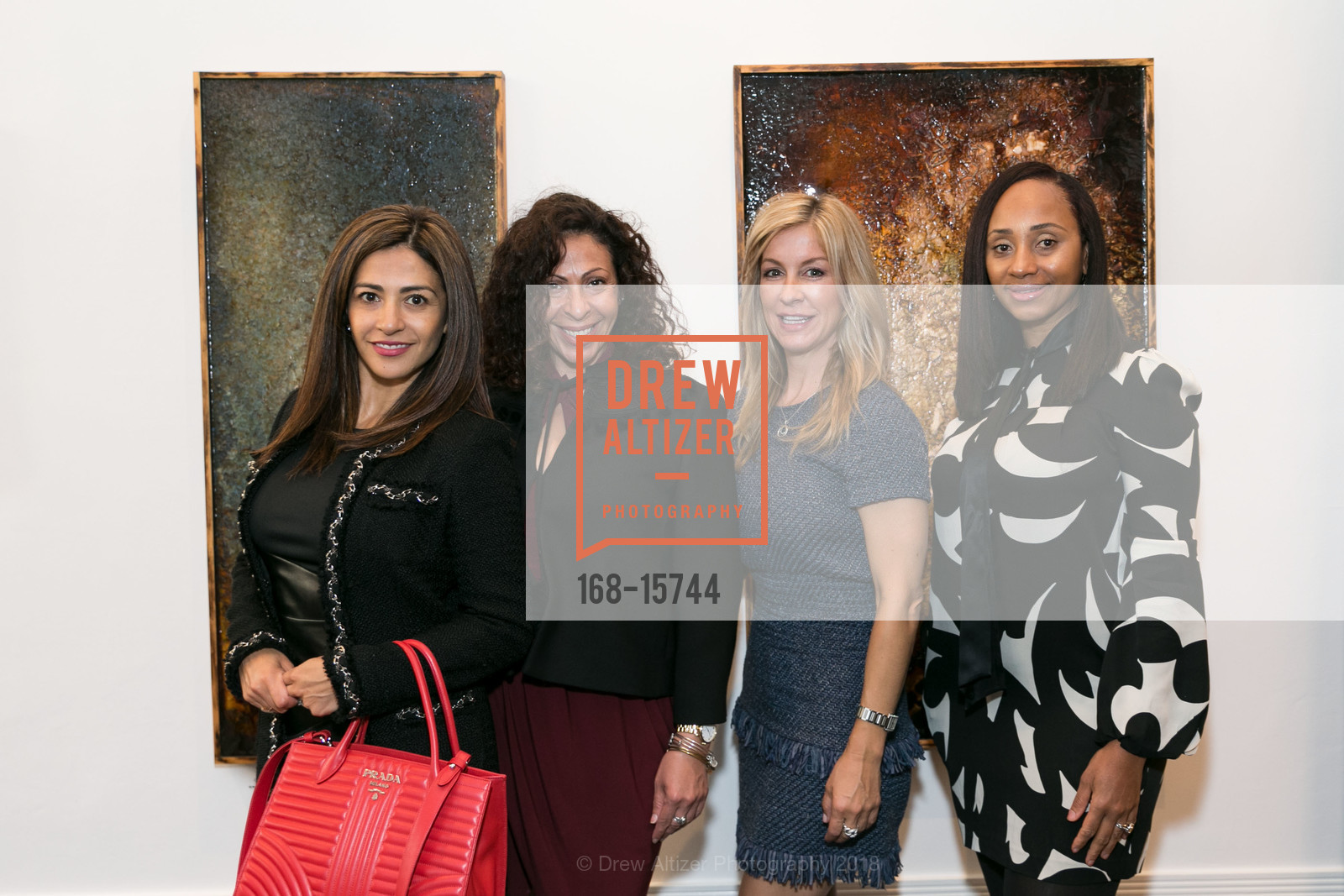 Laura Moreno, Claudia Moreno, Renee LeBaron, Toyna Chin, Half Full - Wallpaper & Fabric Launch Event at Adeeni Design Galerie 2018, Adeeni Design. 664 Post St #1, June 7th, 2018, Photo #168-15744 Laura Moreno, Claudia Moreno, Renee LeBaron, Toyna Chin, Photo #168-15744