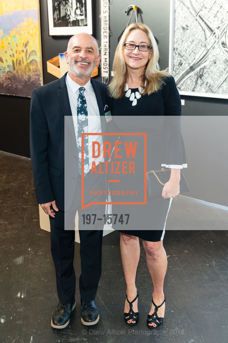 David Maisel, Lynn Fontana, Headlands Art Auction for Benefitting Headlands Center for the Arts 2018, Festival Pavilion, Fort Mason Center for Arts and Culture Landmark Building. C, 2 Marina Blvd, June 6th, 2018, Photo #197-15747 David Maisel, Lynn Fontana, Photo #197-15747