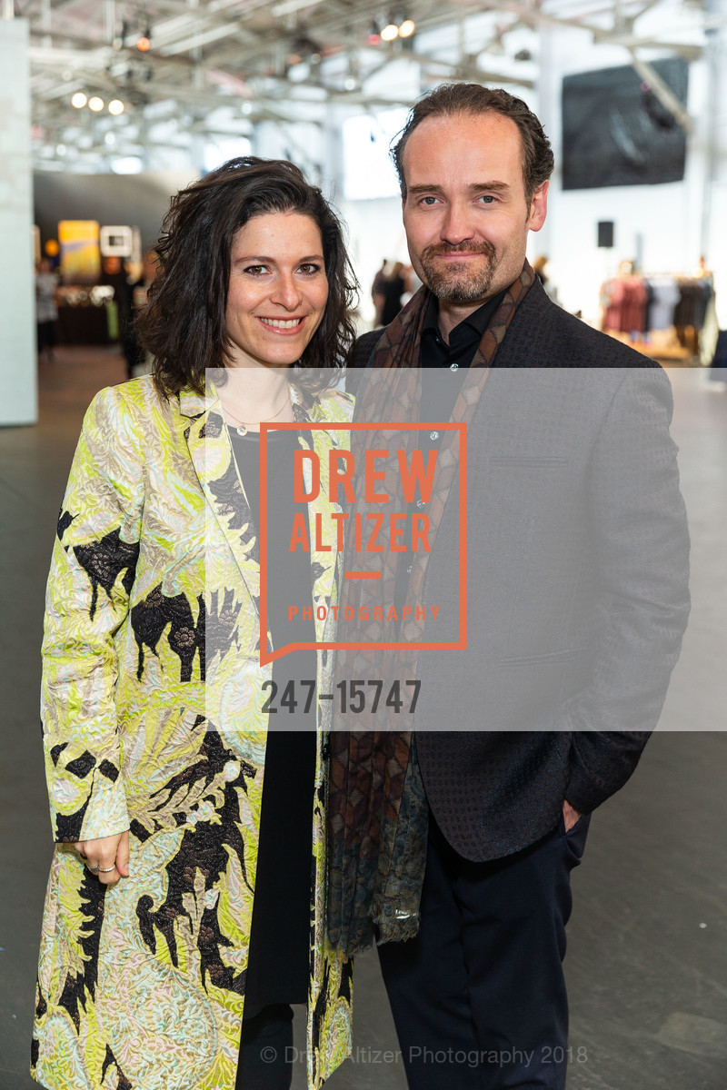 Rimma Boshernitsan, Mark Vinokur, Headlands Art Auction for Benefitting Headlands Center for the Arts 2018, Festival Pavilion, Fort Mason Center for Arts and Culture Landmark Building. C, 2 Marina Blvd, June 6th, 2018, Photo #247-15747 Rimma Boshernitsan, Mark Vinokur, Photo #247-15747