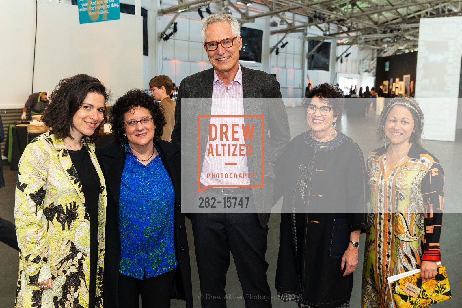 Rimma Boshernitsan, Sharon Tanenbaum, David Skinner, Heidi Braverman, Sharon Maidenberg, Headlands Art Auction for Benefitting Headlands Center for the Arts 2018, Festival Pavilion, Fort Mason Center for Arts and Culture Landmark Building. C, 2 Marina Blvd, June 6th, 2018, Photo #282-15747 Rimma Boshernitsan, Sharon Tanenbaum, David Skinner, Heidi Braverman, Sharon Maidenberg, Photo #282-15747