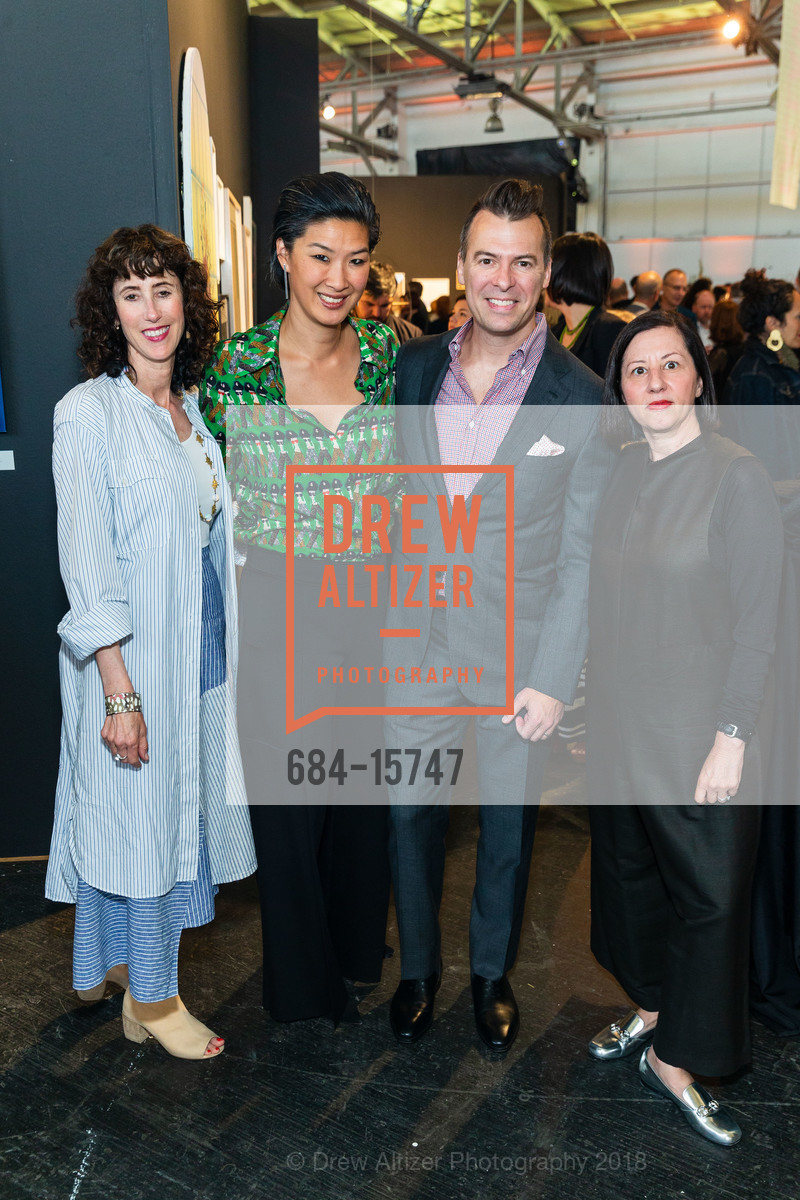 Drusie Davis, Wayee Chu, Ethan Beard, Pamela Hornik, Headlands Art Auction for Benefitting Headlands Center for the Arts 2018, Festival Pavilion, Fort Mason Center for Arts and Culture Landmark Building. C, 2 Marina Blvd, June 6th, 2018, Photo #684-15747 Drusie Davis, Wayee Chu, Ethan Beard, Pamela Hornik, Photo #684-15747