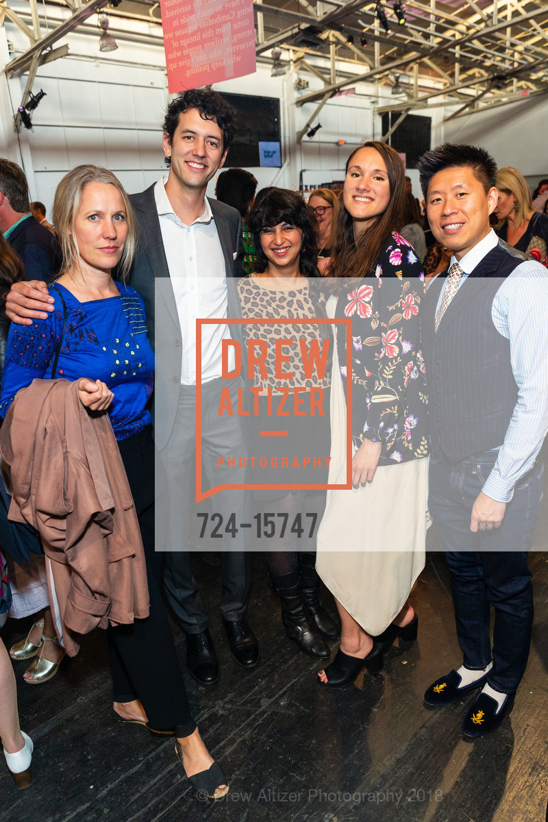 Mark Baugh-Sasaki, Super Mris, Allie Haeusslein, Pak Ming Chuang, Headlands Art Auction for Benefitting Headlands Center for the Arts 2018, Festival Pavilion, Fort Mason Center for Arts and Culture Landmark Building. C, 2 Marina Blvd, June 6th, 2018, Photo #724-15747 Mark Baugh-Sasaki, Super Mris, Allie Haeusslein, Pak Ming Chuang, Photo #724-15747