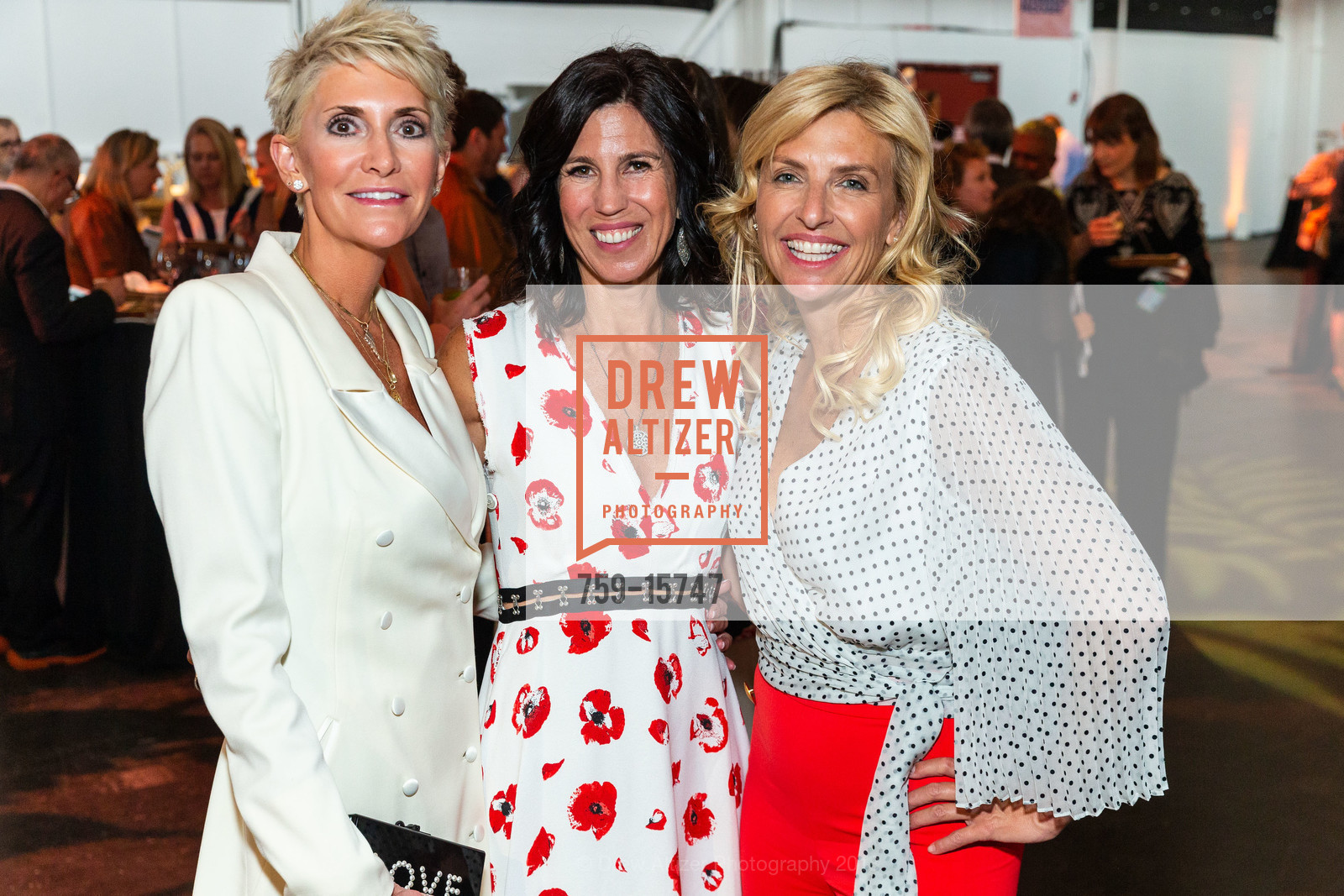 Lori Runnfeldt, Christy Swildens, Kyle, Headlands Art Auction for Benefitting Headlands Center for the Arts 2018, Festival Pavilion, Fort Mason Center for Arts and Culture Landmark Building. C, 2 Marina Blvd, June 6th, 2018, Photo #759-15747 Lori Runnfeldt, Christy Swildens, Kyle, Photo #759-15747