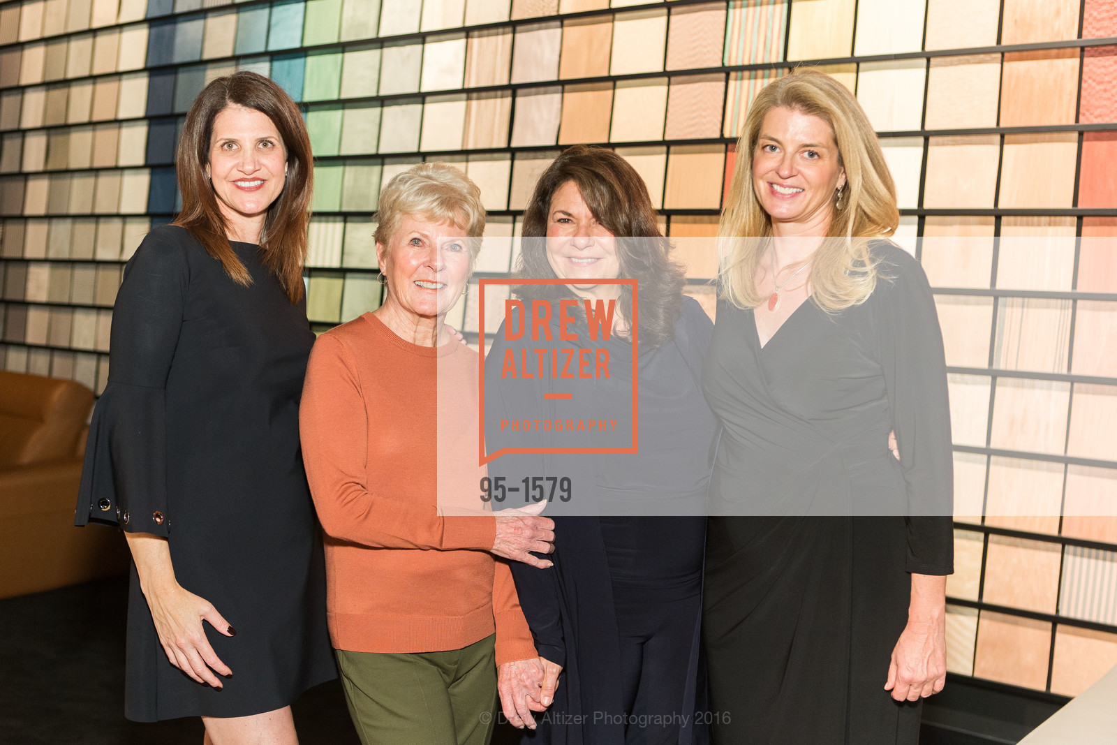 Lisa Davis, Kay Evans, Candace Barnes, Kim Gonthier, SFC&G at Studio Becker, Studio Becker. 2525 Van Ness St, November 10th, 2016, Photo #95-1579 Lisa Davis, Kay Evans, Candace Barnes, Kim Gonthier, Photo #95-1579