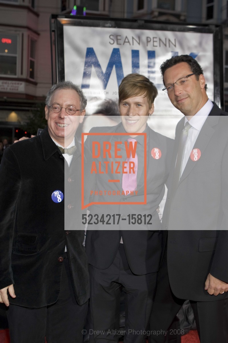 James Schamus, Dustin Lance Black, Andrew Karpen, MILK Premieres at the Castro Theater, US, October 28th, 2008, Photo #5234217-15812 James Schamus, Dustin Lance Black, Andrew Karpen, Photo #5234217-15812