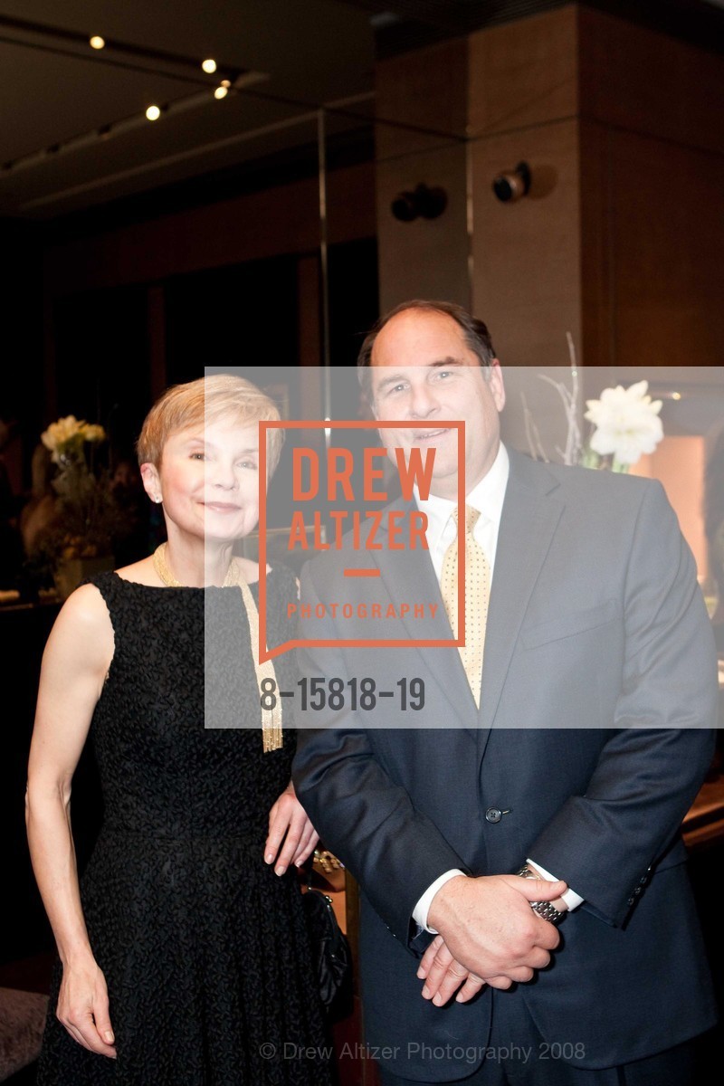 Connie Tompkins McCole, Gary Merkel, BOUCHERON Throws Kick-off Party Supporting ARFAC Gala, US, December 16th, 2008, Photo #8-15818-19 Connie Tompkins McCole, Gary Merkel, Photo #8-15818-19