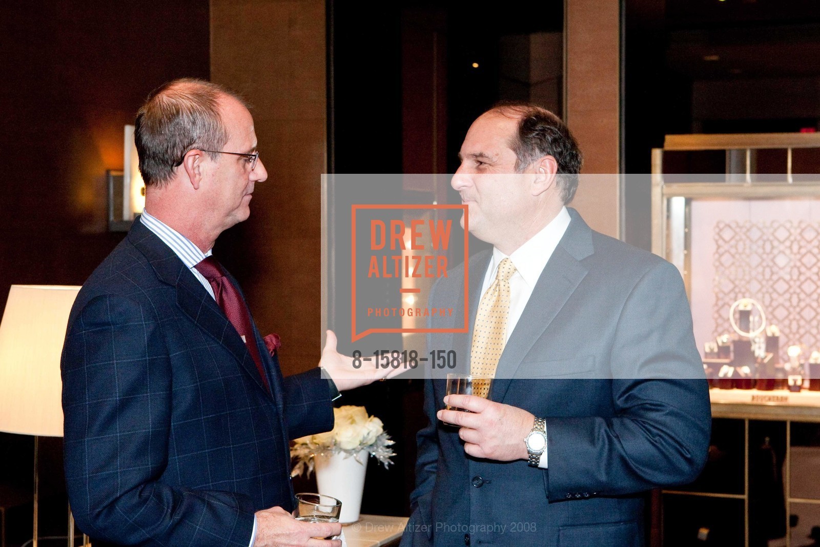 Dale Brown, Gary Merkel, BOUCHERON Throws Kick-off Party Supporting ARFAC Gala, US, December 16th, 2008, Photo #8-15818-150 Dale Brown, Gary Merkel, Photo #8-15818-150