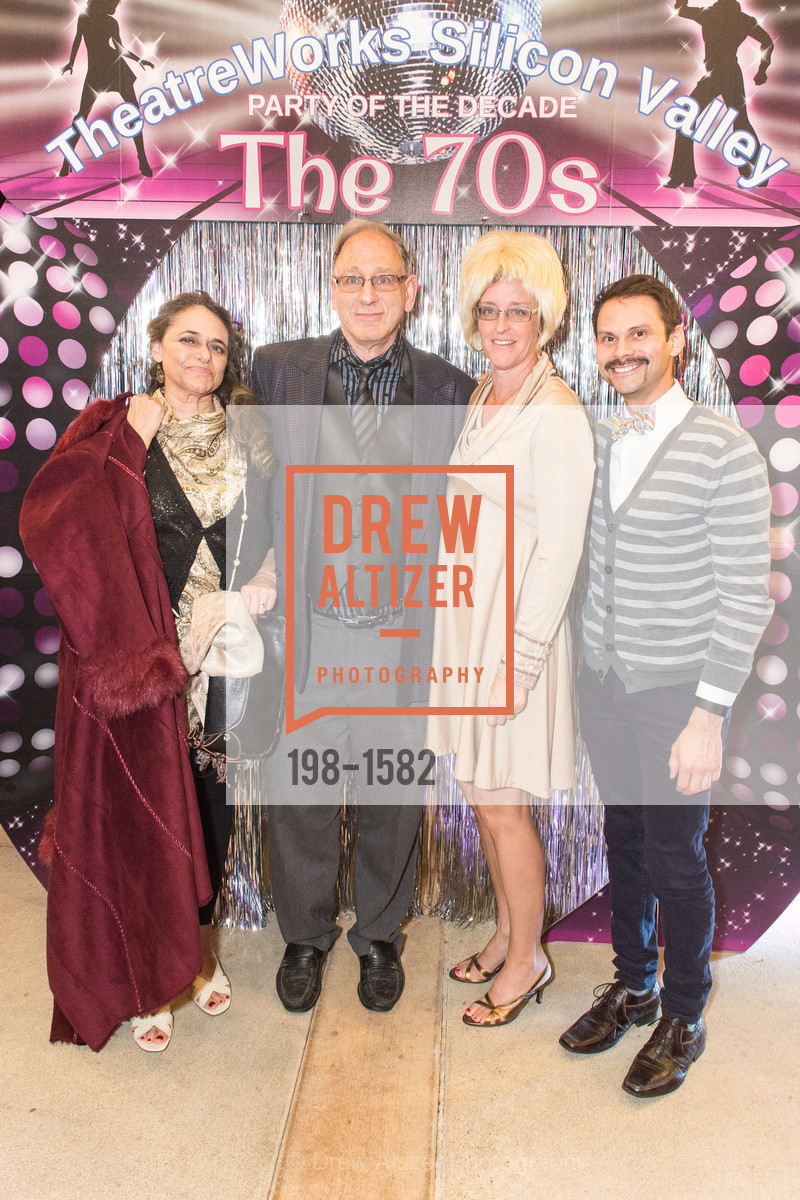 Noel Butler, Phil Kurjan, Anne Holmes, Hans Cardenas, The Party of the Decade, Palo Alto Hills Golf and Country Club. 3000 Alexis Drive, Photo #198-1582 Noel Butler, Phil Kurjan, Anne Holmes, Hans Cardenas, Photo #198-1582