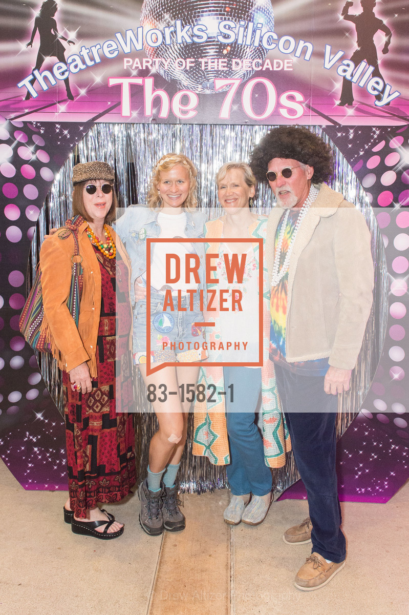 Kathy Roskos, Eliza Henderson, Anna Henderson, Scott Selover, The Party of the Decade, Palo Alto Hills Golf and Country Club. 3000 Alexis Drive, Photo #83-1582-1 Kathy Roskos, Eliza Henderson, Anna Henderson, Scott Selover, Photo #83-1582-1