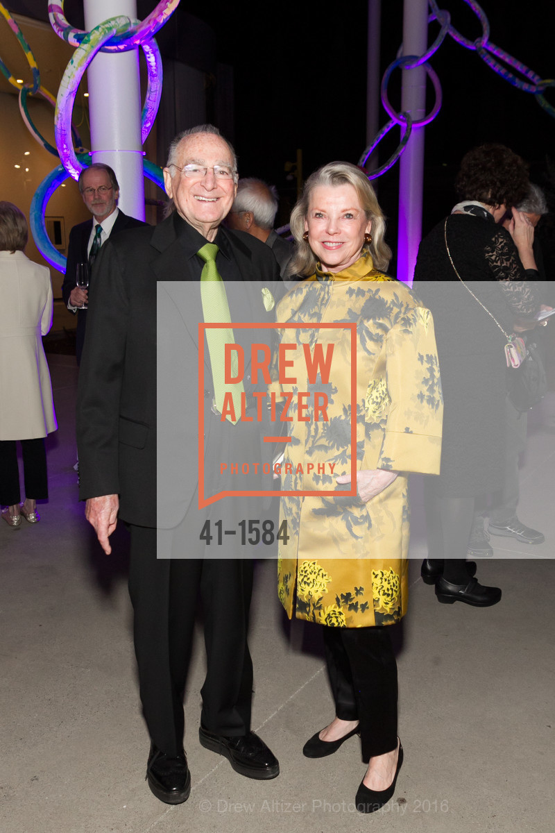 Jan Shrem, Jeanne Lawrence, Director's Debut, Manetti Shrem Museum of Art. Old Davis Road at Alumni Lane, November 12th, 2016