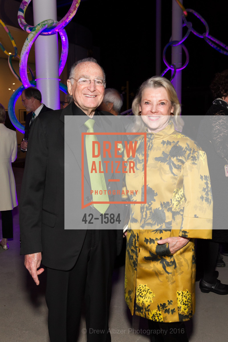 Jan Shrem, Jeanne Lawrence, Director's Debut, Manetti Shrem Museum of Art. Old Davis Road at Alumni Lane, November 12th, 2016, Photo #42-1584 Jan Shrem, Jeanne Lawrence, Photo #42-1584