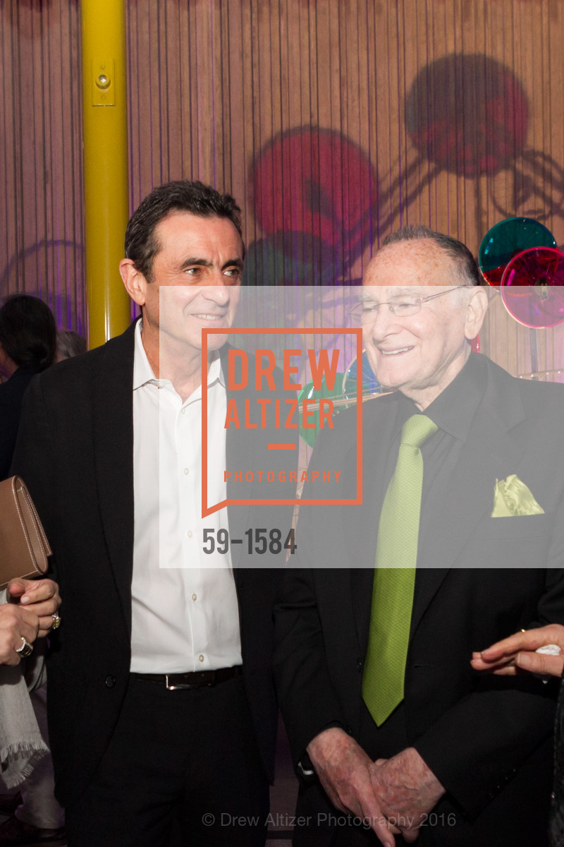 Neal Benezra, Jan Shrem, Director's Debut, Manetti Shrem Museum of Art. Old Davis Road at Alumni Lane, November 12th, 2016, Photo #59-1584 Neal Benezra, Jan Shrem, Photo #59-1584