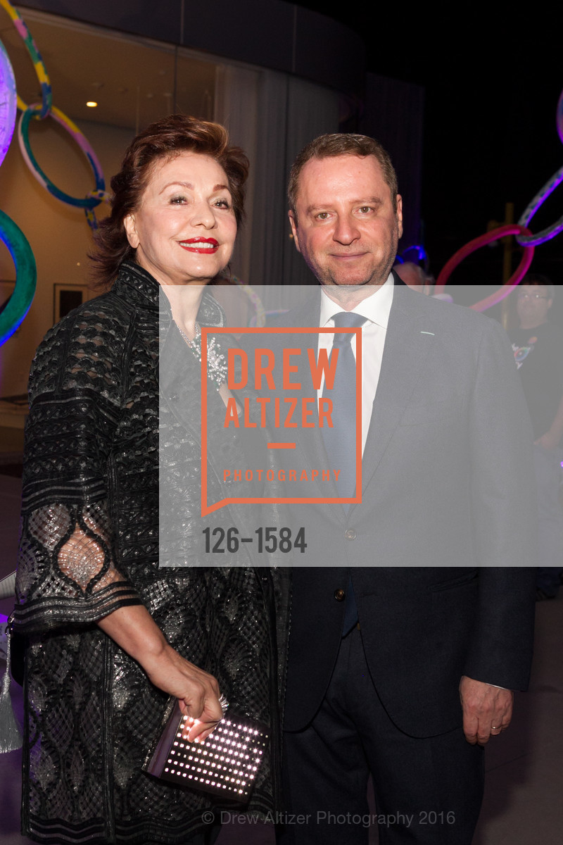 Maria Manetti Shrem, Serge Sorokko, Director's Debut, Manetti Shrem Museum of Art. Old Davis Road at Alumni Lane, November 12th, 2016, Photo #126-1584 Maria Manetti Shrem, Serge Sorokko, Photo #126-1584