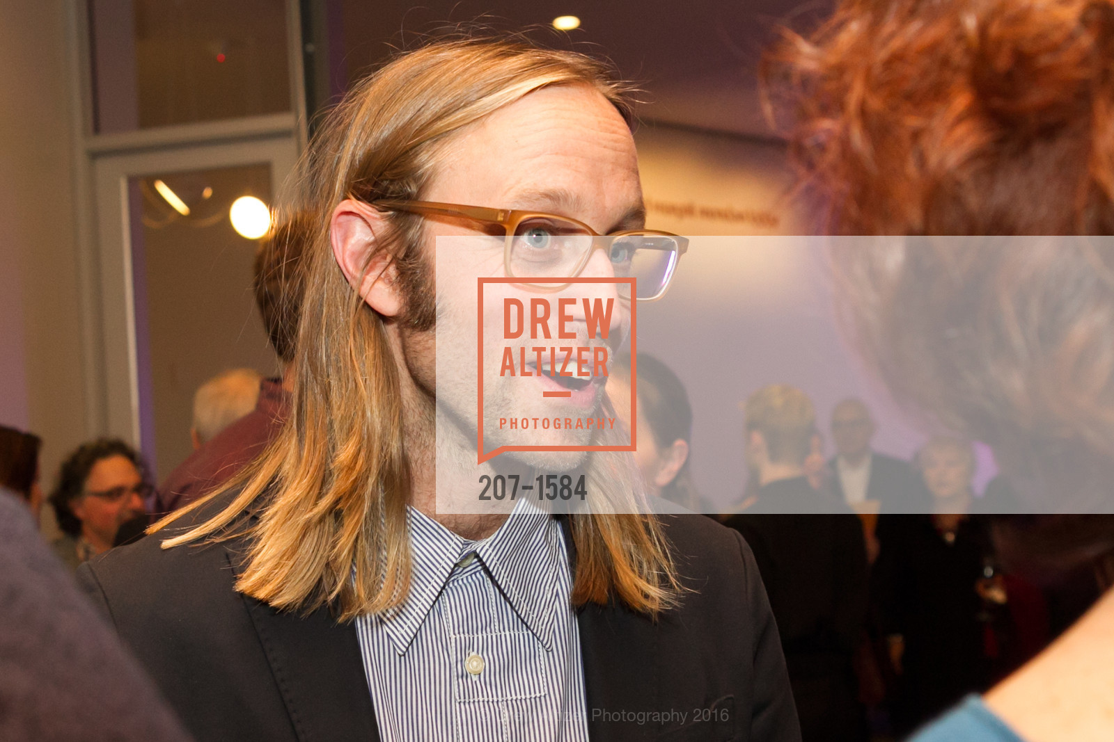 Chris Sollars, Director's Debut, Manetti Shrem Museum of Art. Old Davis Road at Alumni Lane, November 12th, 2016, Photo #207-1584 Chris Sollars, Photo #207-1584