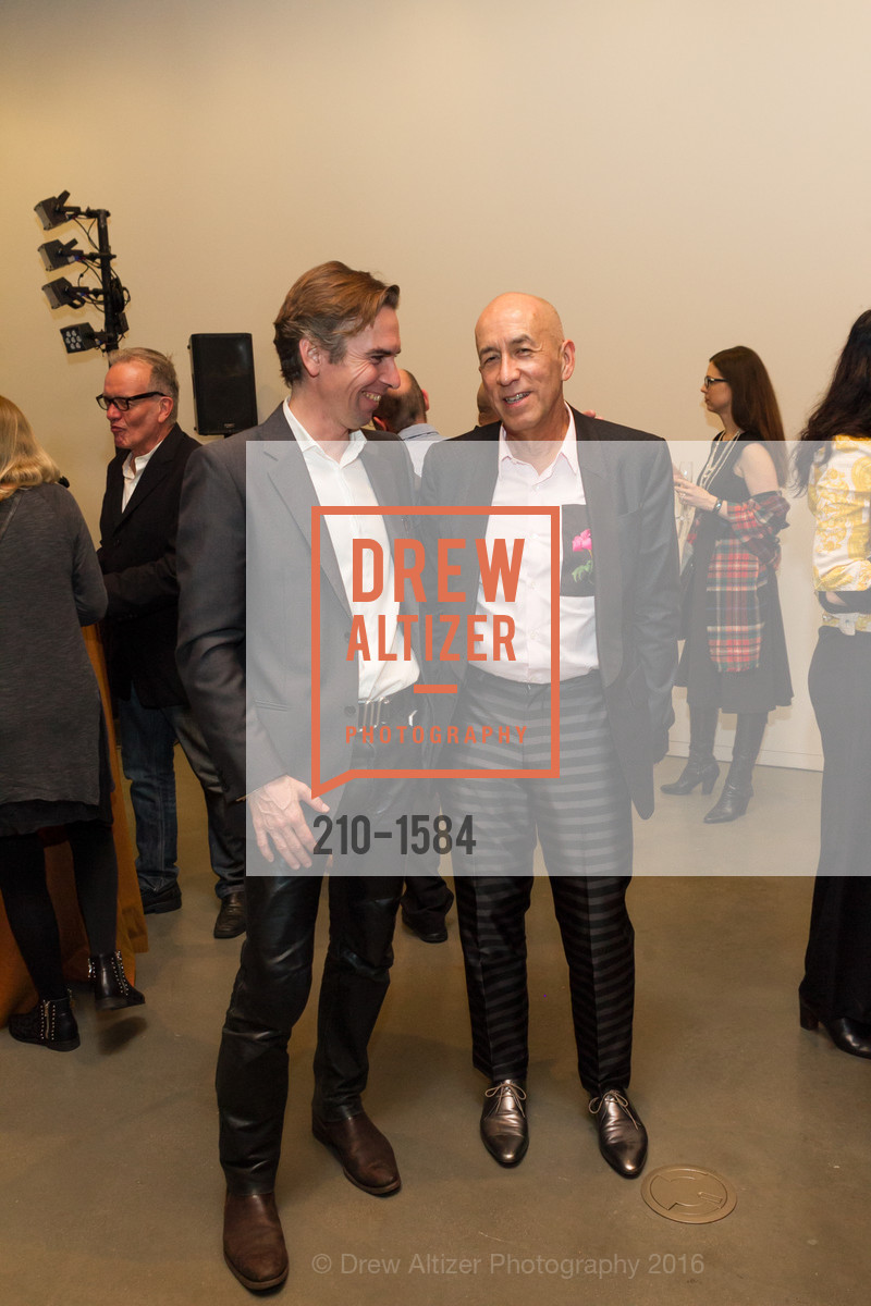 Laurent DeVerneuil, Ed Gilbert, Director's Debut, Manetti Shrem Museum of Art. Old Davis Road at Alumni Lane, November 12th, 2016, Photo #210-1584 Laurent DeVerneuil, Ed Gilbert, Photo #210-1584