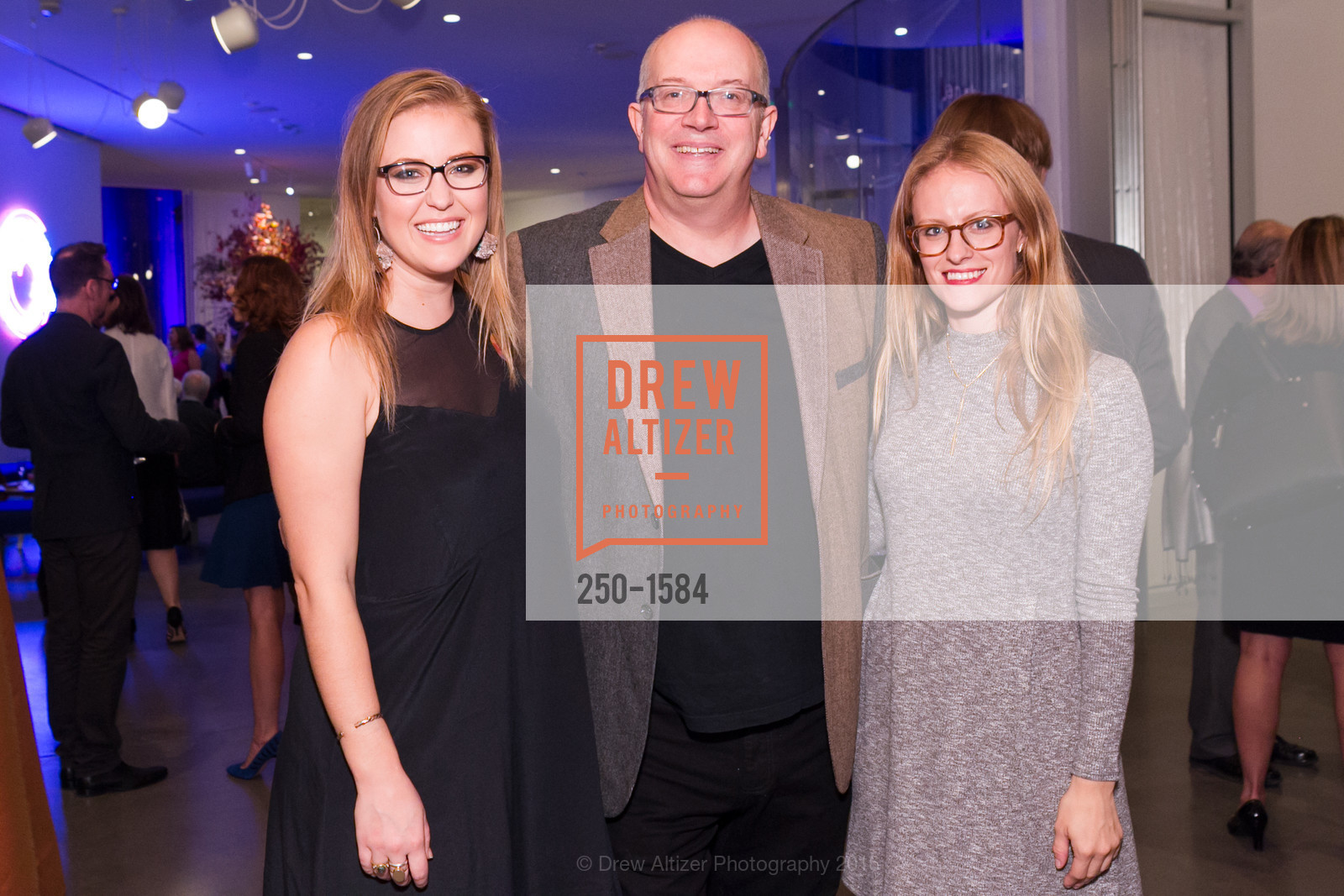 Arielle Hardy, Ethan Wiley, Piper Milton, Director's Debut, Manetti Shrem Museum of Art. Old Davis Road at Alumni Lane, November 12th, 2016, Photo #250-1584 Arielle Hardy, Ethan Wiley, Piper Milton, Photo #250-1584