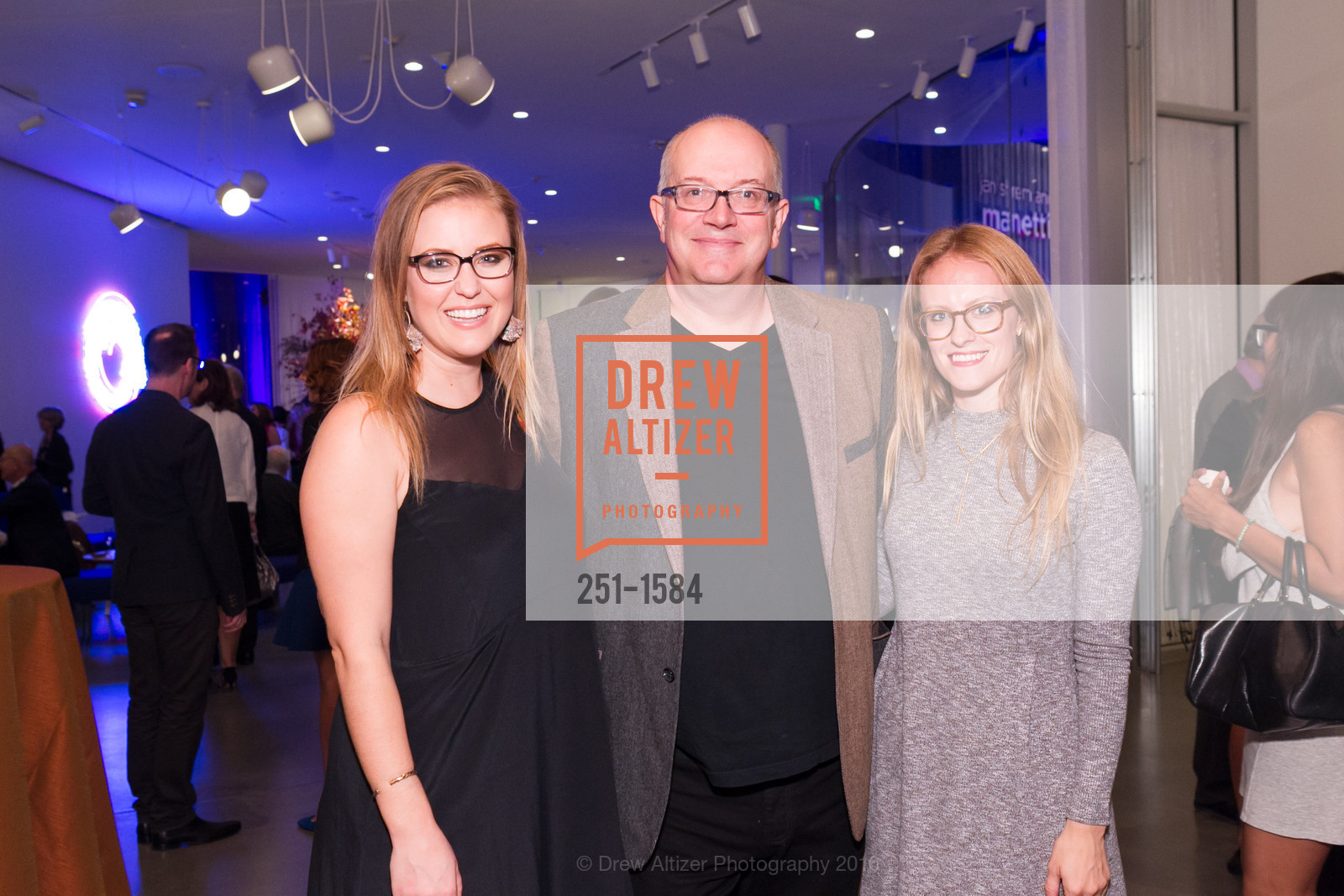 Arielle Hardy, Ethan Wiley, Piper Milton, Director's Debut, Manetti Shrem Museum of Art. Old Davis Road at Alumni Lane, November 12th, 2016, Photo #251-1584 Arielle Hardy, Ethan Wiley, Piper Milton, Photo #251-1584