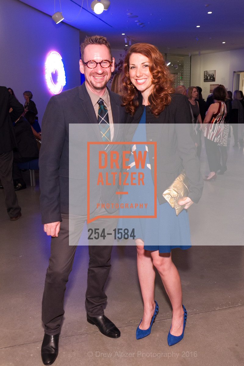 Tim McNeil, Melanie Ross, Director's Debut, Manetti Shrem Museum of Art. Old Davis Road at Alumni Lane, November 12th, 2016, Photo #254-1584 Tim McNeil, Melanie Ross, Photo #254-1584