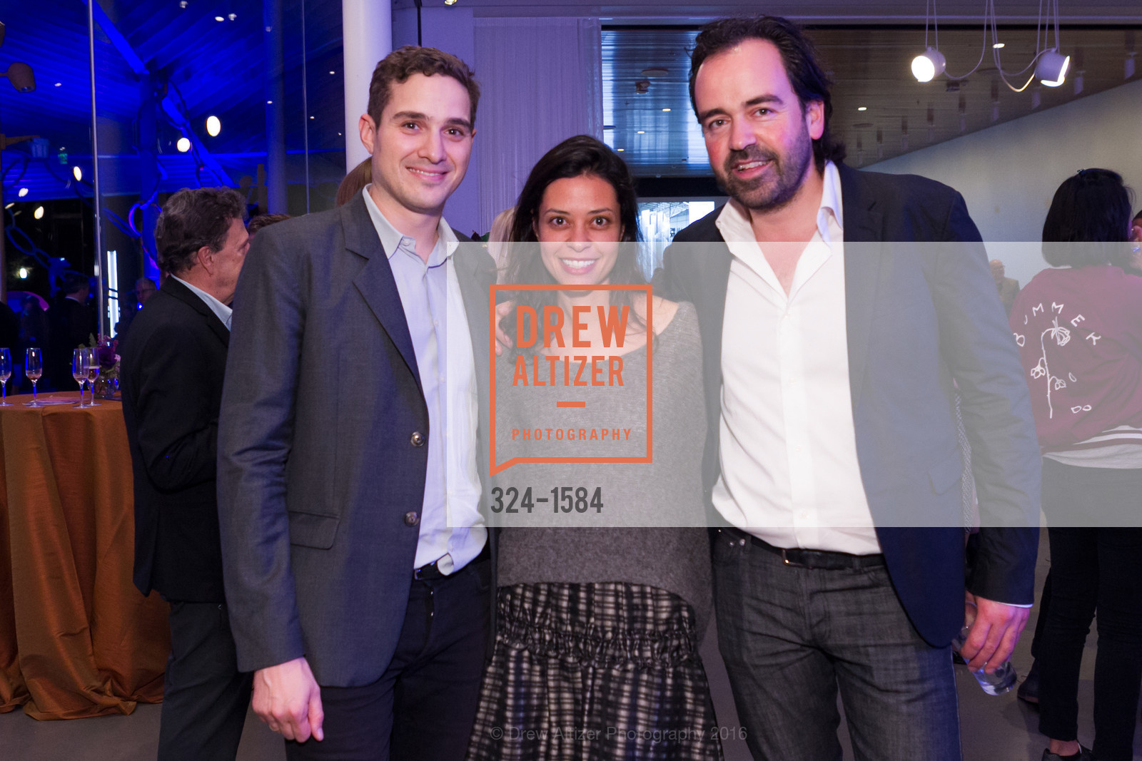 Elias Papageorgiou, Jessica Cullins, Iwan Baan, Director's Debut, Manetti Shrem Museum of Art. Old Davis Road at Alumni Lane, November 12th, 2016, Photo #324-1584 Elias Papageorgiou, Jessica Cullins, Iwan Baan, Photo #324-1584
