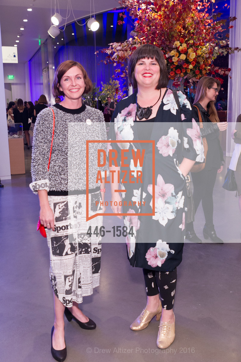 Lisa Cralle, Christina Linden, Director's Debut, Manetti Shrem Museum of Art. Old Davis Road at Alumni Lane, November 12th, 2016, Photo #446-1584 Lisa Cralle, Christina Linden, Photo #446-1584