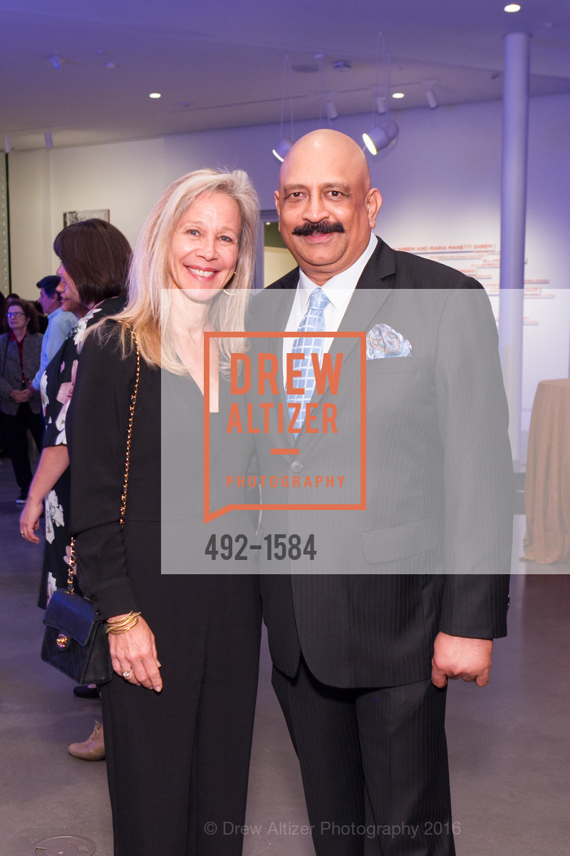 Kay Kenny Brown, Nirvick Majoombar, Director's Debut, Manetti Shrem Museum of Art. Old Davis Road at Alumni Lane, November 12th, 2016, Photo #492-1584 Kay Kenny Brown, Nirvick Majoombar, Photo #492-1584