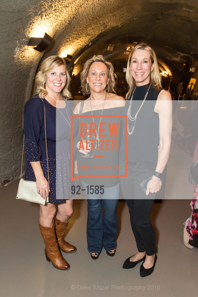 Marlow Bruce, Nancy Healy, Karin Fazio, Celebration Launch Cellar 47, Pine Ridge Vineyards. 5901 Silverado Trail, November 13th, 2016, Photo #92-1585 Marlow Bruce, Nancy Healy, Karin Fazio, Photo #92-1585
