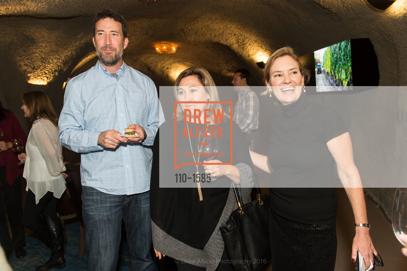 Rafe Shellooe, Janece Shellooe, Celebration Launch Cellar 47, Pine Ridge Vineyards. 5901 Silverado Trail, November 13th, 2016, Photo #110-1585 Rafe Shellooe, Janece Shellooe, Photo #110-1585