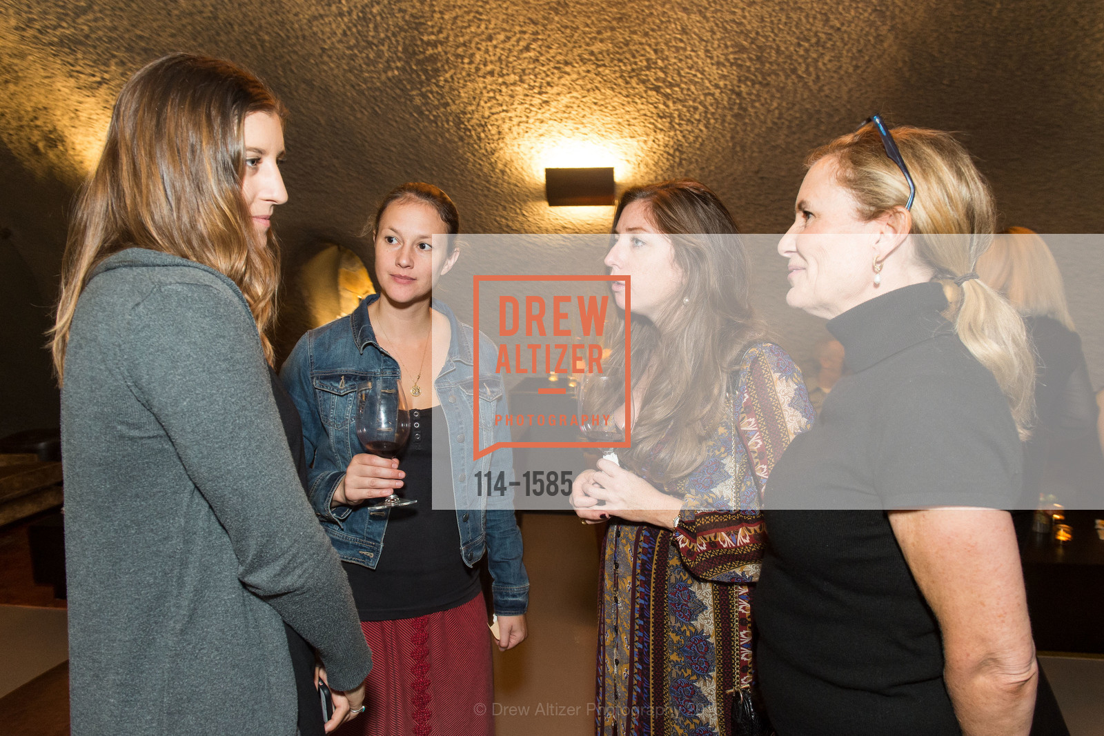 Rebecca Wiley, Katie Sweeney, Celebration Launch Cellar 47, Pine Ridge Vineyards. 5901 Silverado Trail, November 13th, 2016, Photo #114-1585 Rebecca Wiley, Katie Sweeney, Photo #114-1585