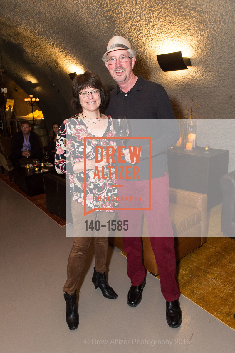 Patsy McGaughy, Jack Marx, Celebration Launch Cellar 47, Pine Ridge Vineyards. 5901 Silverado Trail, November 13th, 2016, Photo #140-1585 Patsy McGaughy, Jack Marx, Photo #140-1585