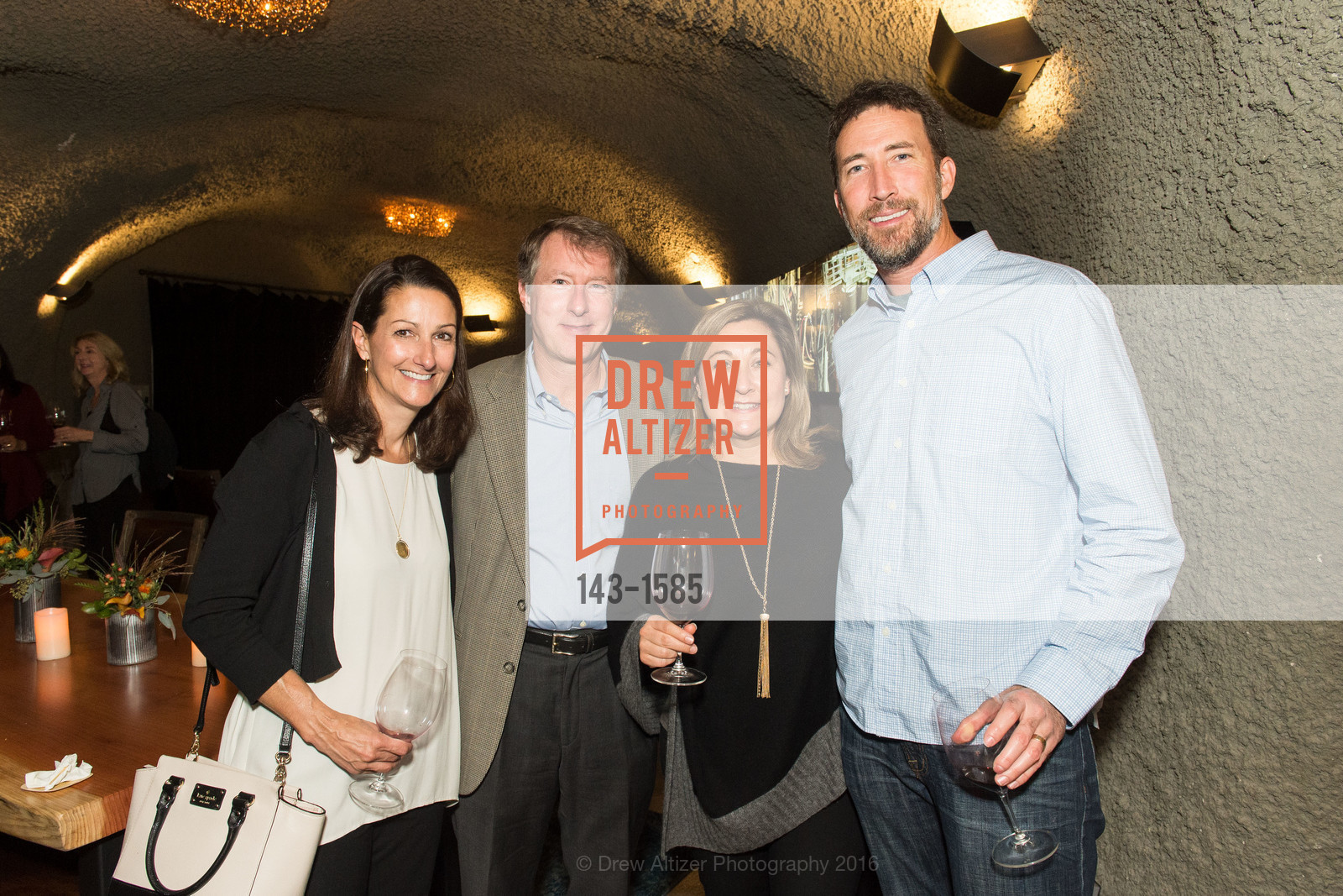 Elaine Breeze, Harry Breeze, Janece Shellooe, Rafe Shellooe, Celebration Launch Cellar 47, Pine Ridge Vineyards. 5901 Silverado Trail, November 13th, 2016, Photo #143-1585 Elaine Breeze, Harry Breeze, Janece Shellooe, Rafe Shellooe, Photo #143-1585