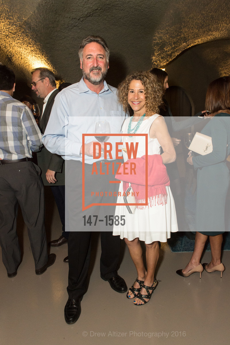 Michael Beaulac, Laura Werlin, Celebration Launch Cellar 47, Pine Ridge Vineyards. 5901 Silverado Trail, November 13th, 2016, Photo #147-1585 Michael Beaulac, Laura Werlin, Photo #147-1585