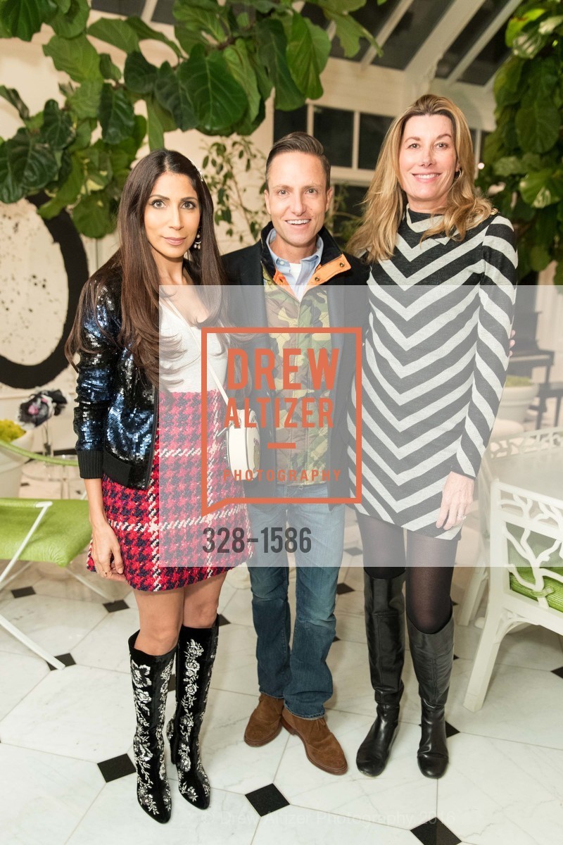 Sobia Shaikh, Ken Fulk, Susan Dunlevy, Veronica Beard San Francisco Pop-Up Shop Launch Event, Private Residence, November 15th, 2016