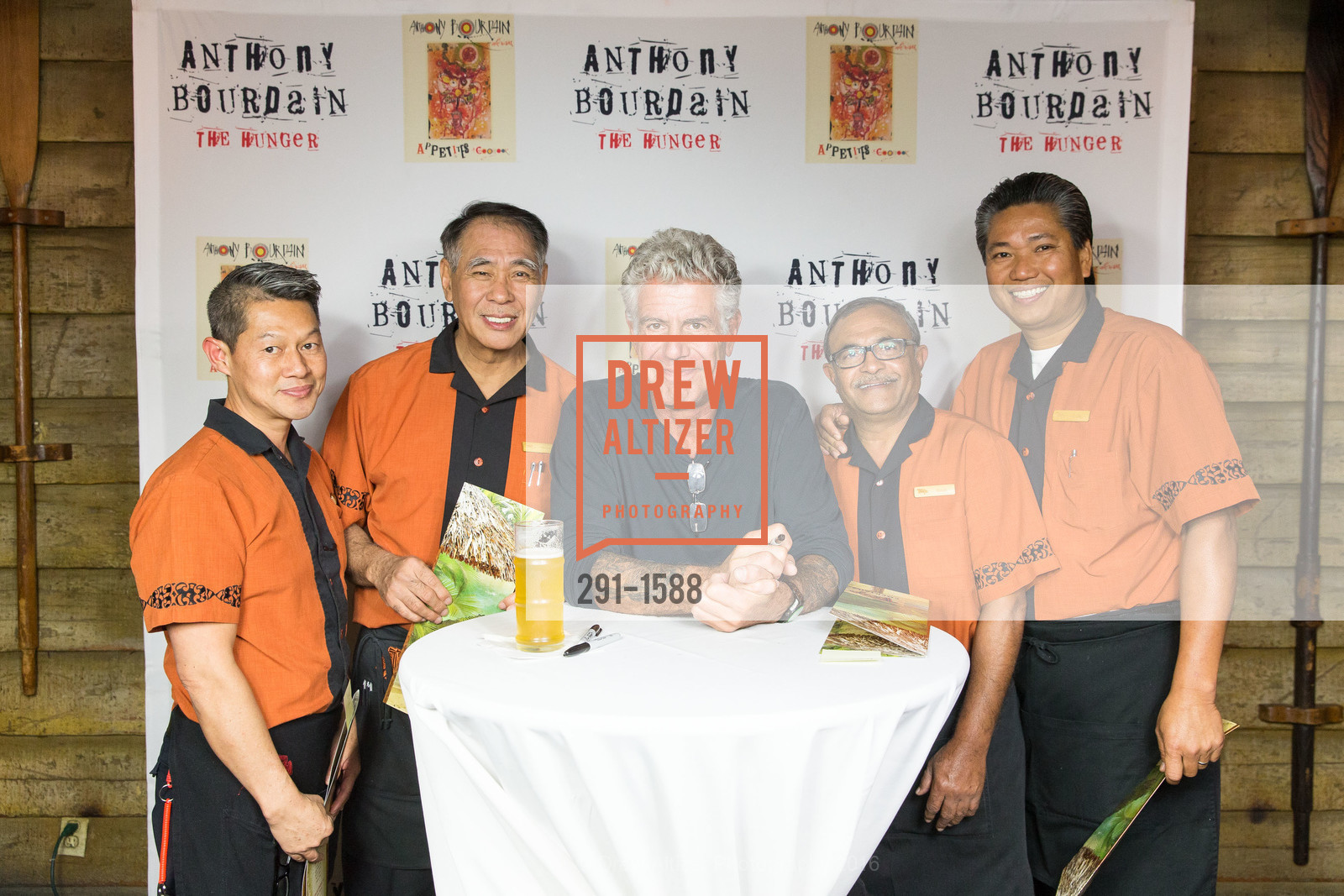 Anthony Bourdain, Tonga Room Hosts Anthony Bourdain The Hunger Tour VIP Meet & Greet, Fairmont, Tonga Room, November 16th, 2016, Photo #291-1588 Anthony Bourdain, Photo #291-1588