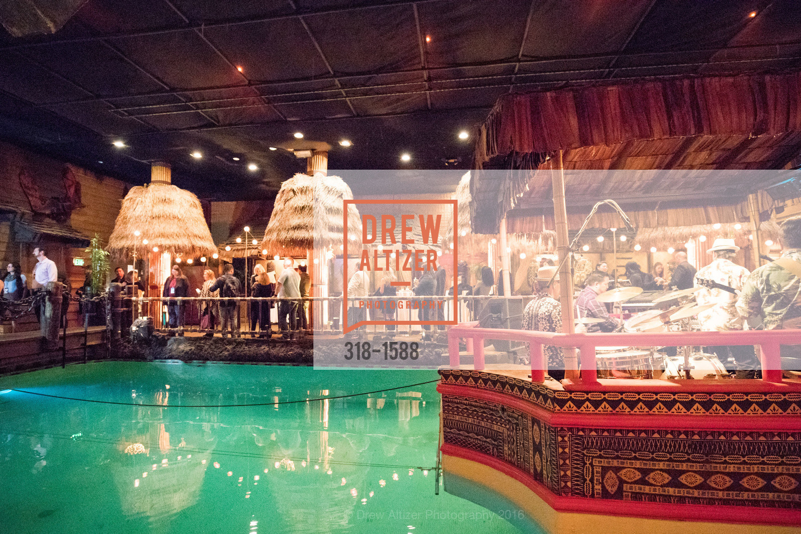 Atmosphere, Tonga Room Hosts Anthony Bourdain The Hunger Tour VIP Meet & Greet, Fairmont, Tonga Room, November 16th, 2016, Photo #318-1588 Atmosphere, Photo #318-1588