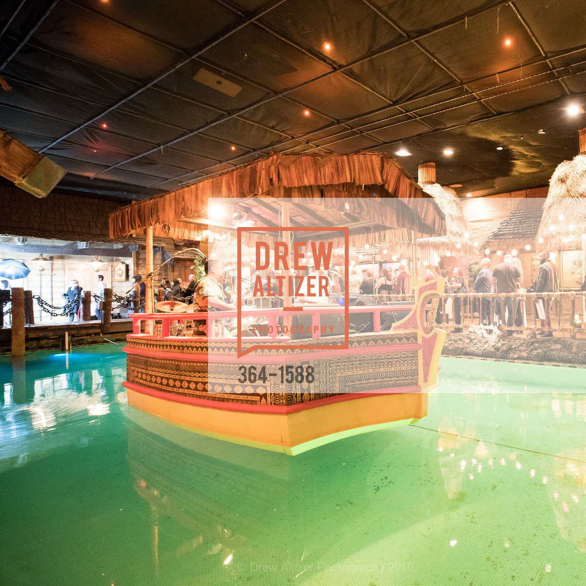 Atmosphere, Tonga Room Hosts Anthony Bourdain The Hunger Tour VIP Meet & Greet, Fairmont, Tonga Room, November 16th, 2016, Photo #364-1588 Atmosphere, Photo #364-1588