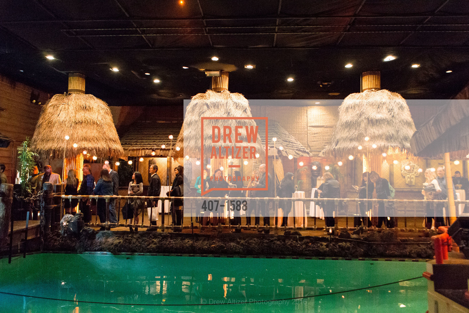Atmosphere, Tonga Room Hosts Anthony Bourdain The Hunger Tour VIP Meet & Greet, Fairmont, Tonga Room, November 16th, 2016, Photo #407-1588 Atmosphere, Photo #407-1588