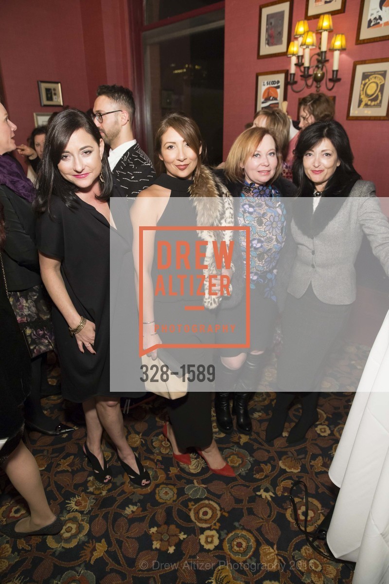 Jamie Pearce, Anita Drew, Julie Butenko, Vasily Vein Fashion Show, The University Club of San Francisco. 800 Powell St, November 17th, 2016, Photo #328-1589 Jamie Pearce, Anita Drew, Julie Butenko, Photo #328-1589