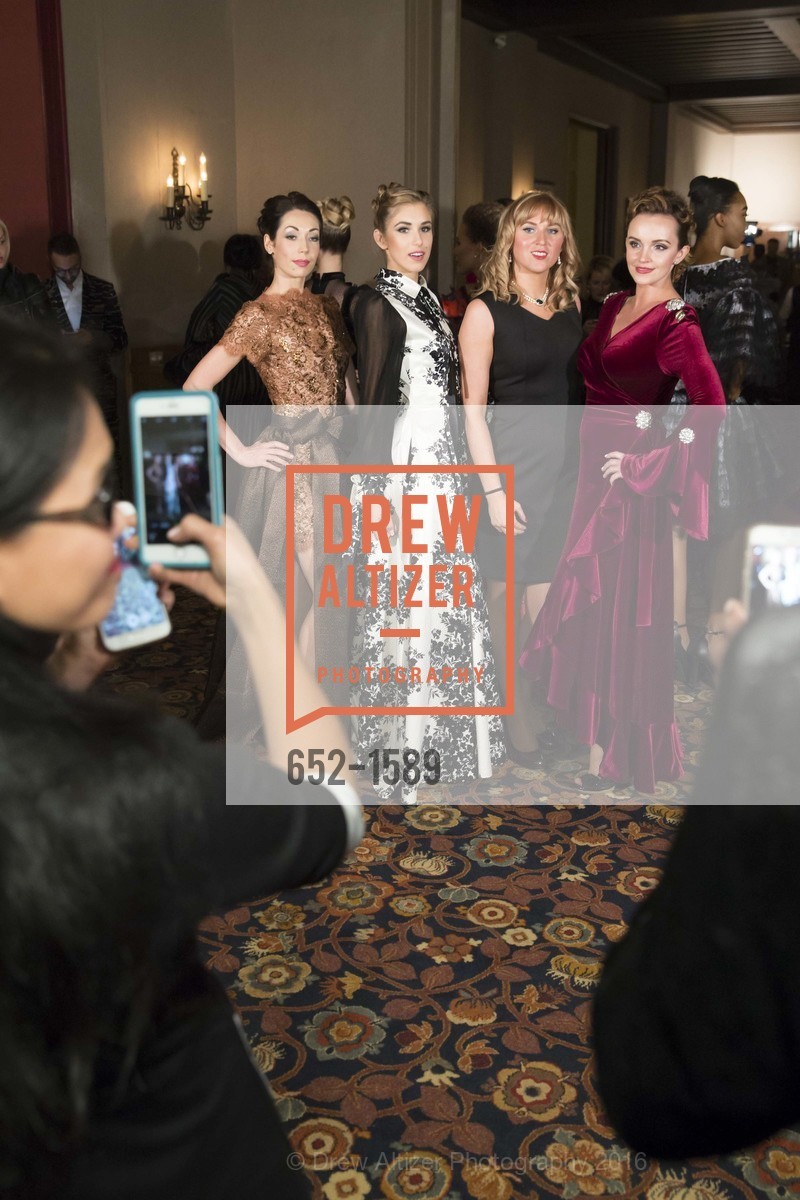 Models, Vasily Vein Fashion Show, The University Club of San Francisco. 800 Powell St, November 17th, 2016, Photo #652-1589 Models, Photo #652-1589