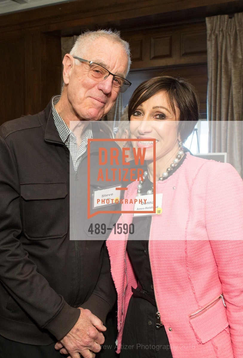 Steve Dells, Donna Ames-Heldfond, BAY SCHOLARS Thanksgiving Luncheon, Merchant's Exchange Building, Julia Morgan Ballroom. 465 California St, November 18th, 2016, Photo #489-1590 Steve Dells, Donna Ames-Heldfond, Photo #489-1590