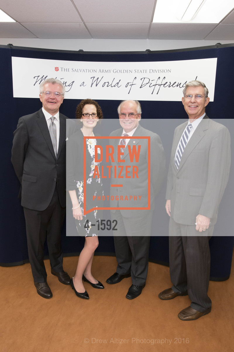 Doug Person, Robin Allen, Peter Ratto, Bert Decker, The Salvation Army's 13th Annual Holiday Luncheon, Salvation Army KROC center. 240 Turk St., San Francisco, CA 94102, November 17th, 2016, Photo #4-1592 Doug Person, Robin Allen, Peter Ratto, Bert Decker, Photo #4-1592