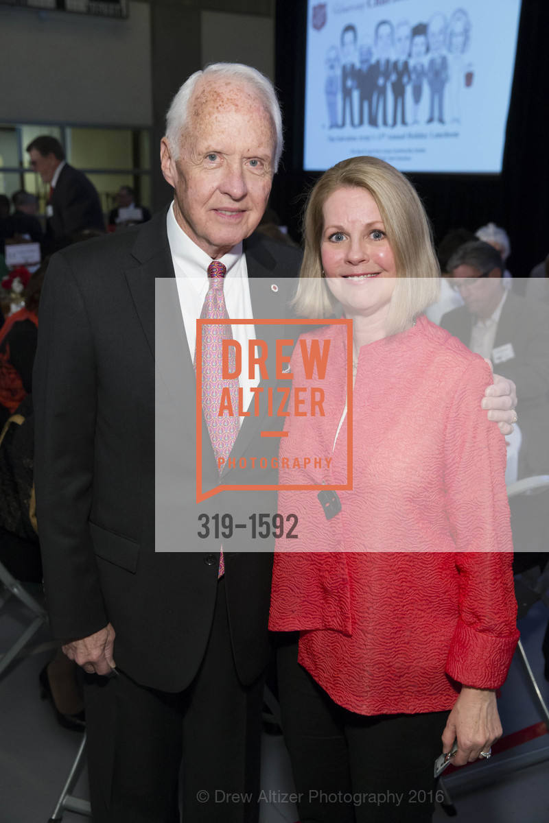 John Bitoff, Leslie Bauer, The Salvation Army's 13th Annual Holiday Luncheon, Salvation Army KROC center. 240 Turk St., San Francisco, CA 94102, November 17th, 2016, Photo #319-1592 John Bitoff, Leslie Bauer, Photo #319-1592