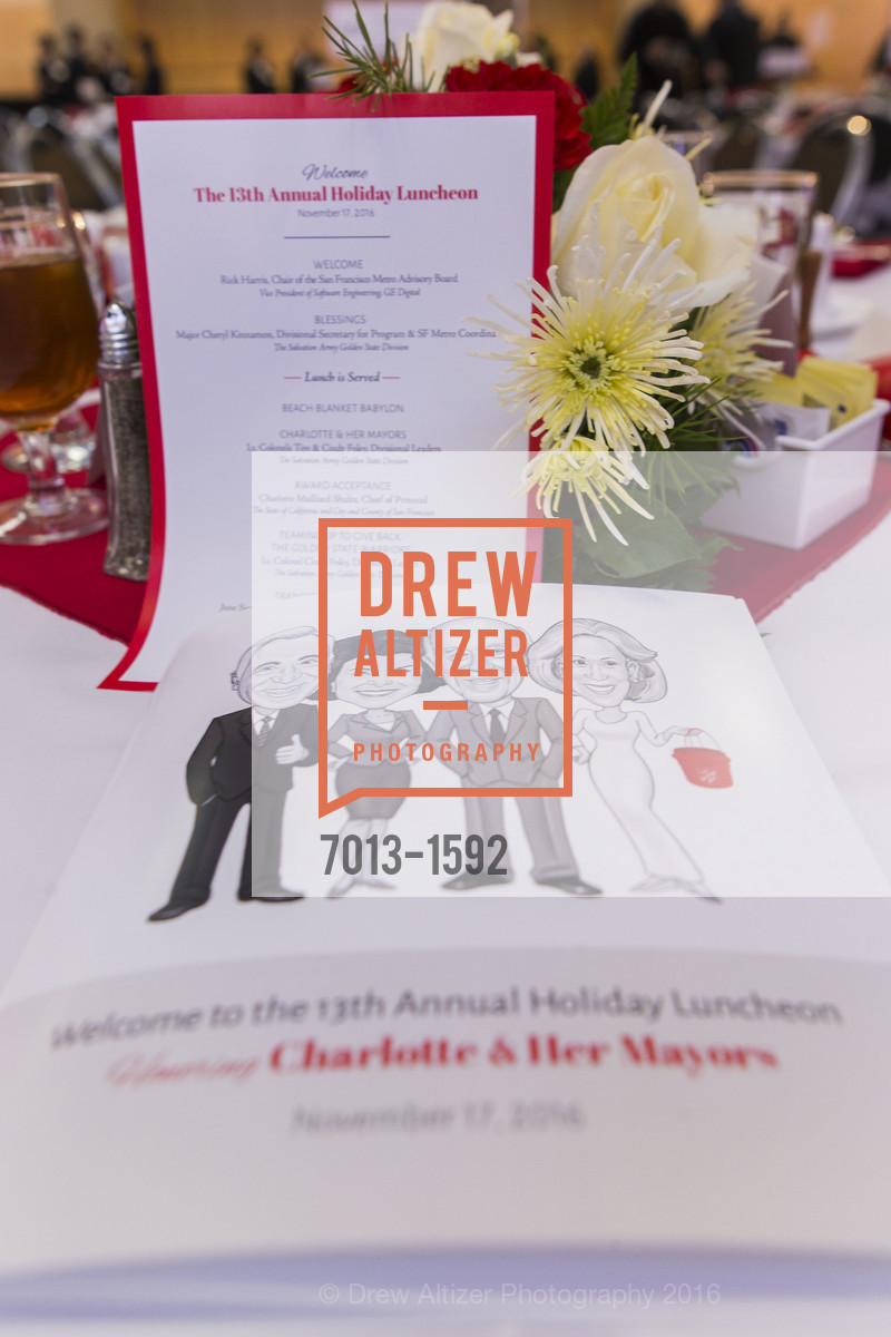 Atmosphere, The Salvation Army's 13th Annual Holiday Luncheon, Salvation Army KROC center. 240 Turk St., San Francisco, CA 94102, November 17th, 2016, Photo #7013-1592 Atmosphere, Photo #7013-1592