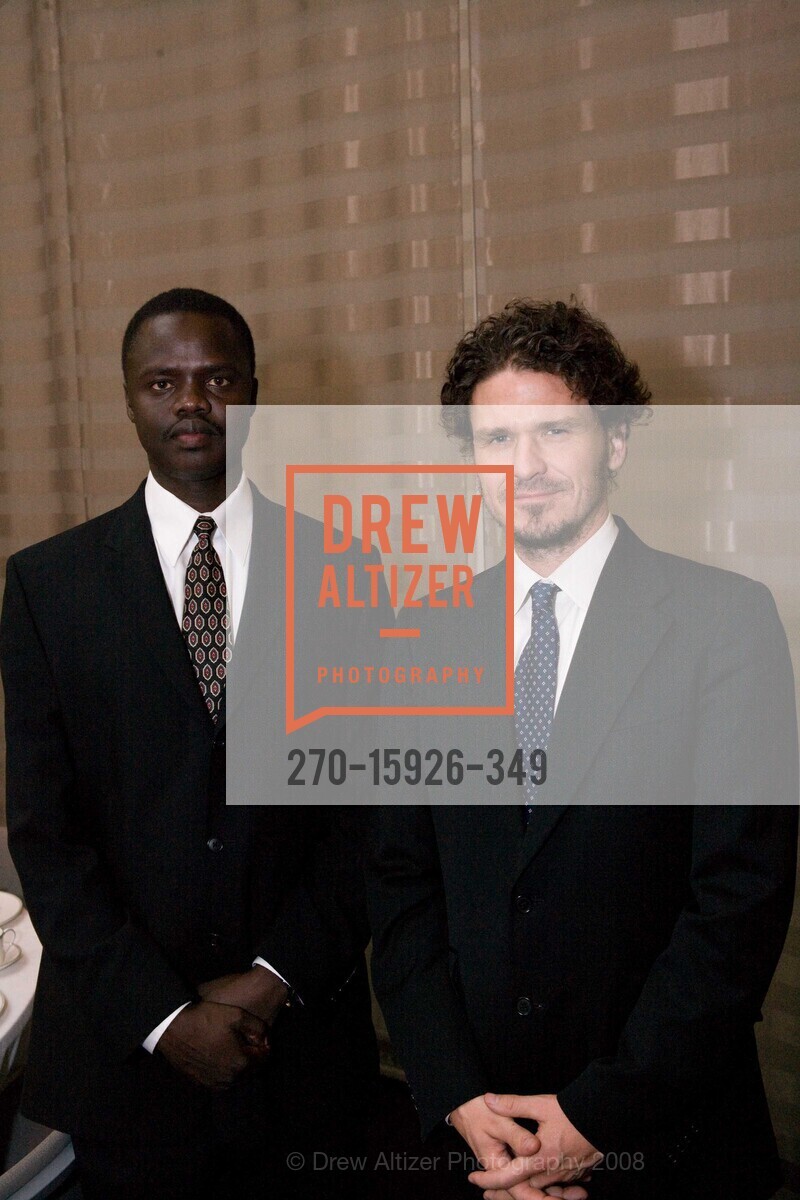 Valentino Achak Deng, Dave Eggers, INTERNATIONAL RESCUE COMMITTEE Hosts 6th Annual Bay Area Dinner, US, October 13th, 2008, Photo #270-15926-349 Valentino Achak Deng, Dave Eggers, Photo #270-15926-349