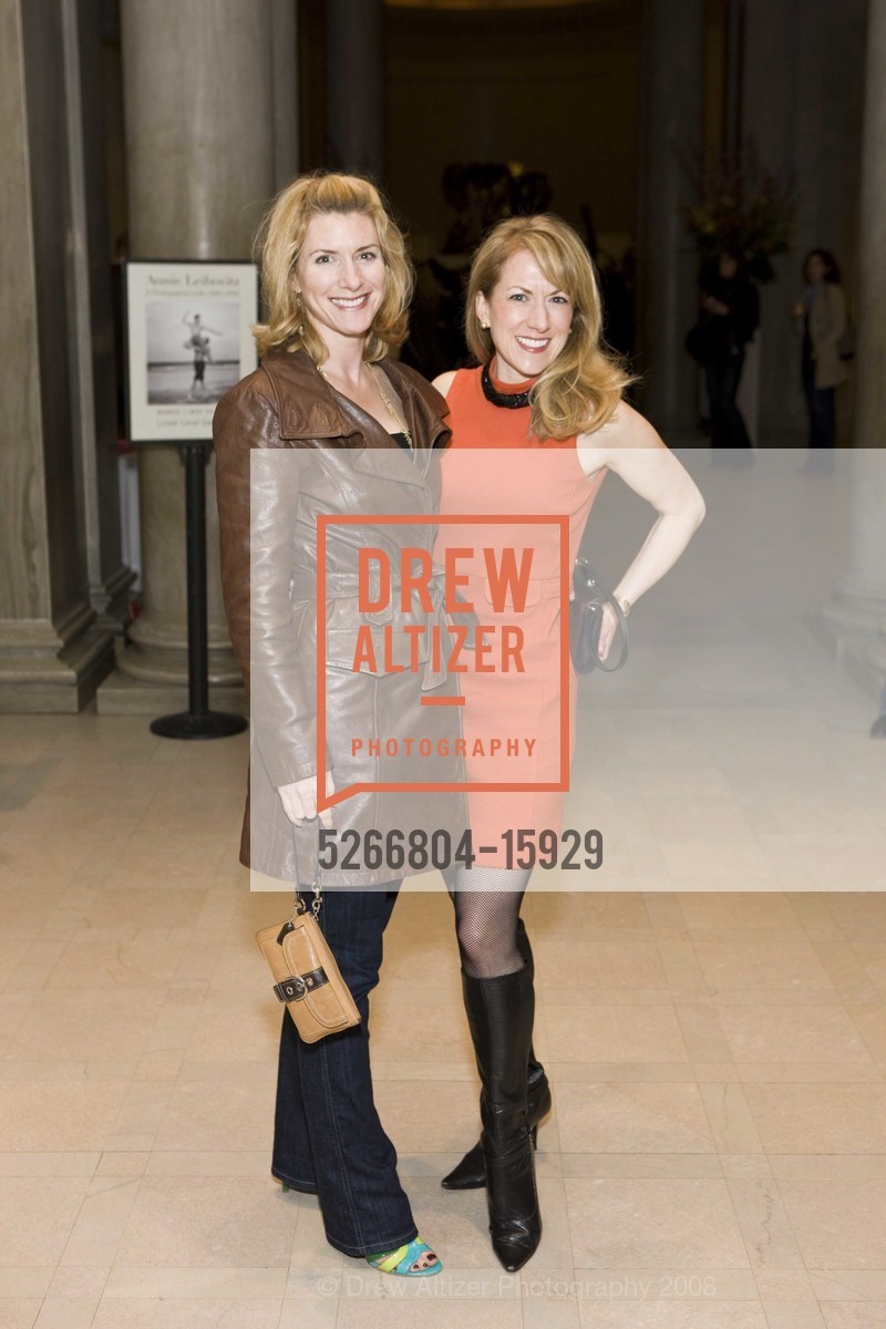 Stephanie Elkins, Susan Porter, The Fine Arts Museums of San Francisco celebrate opening of Annie Liebovitz: A Photographer's Life, US, Legion of Honor, March 8th, 2008, Photo #5266804-15929 Stephanie Elkins, Susan Porter, Photo #5266804-15929