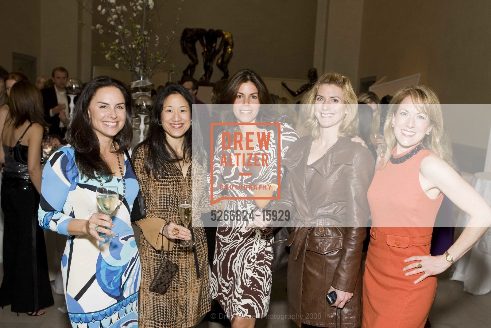 Christine Ash, Felicia Chan, Annie Leschin, Stephanie Elkins, Susan Porter, The Fine Arts Museums of San Francisco celebrate opening of Annie Liebovitz: A Photographer's Life, US, Legion of Honor, March 8th, 2008, Photo #5266824-15929 Christine Ash, Felicia Chan, Annie Leschin, Stephanie Elkins, Susan Porter, Photo #5266824-15929