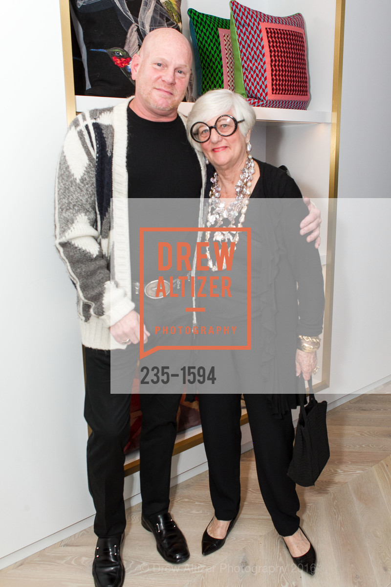 Lee Brandon Espinosa, Suzanna Allen, The Rug Company San Francisco Showroom Launch Party, The Rug Company. 722 Montgomery Street, November 17th, 2016, Photo #235-1594 Lee Brandon Espinosa, Suzanna Allen, Photo #235-1594