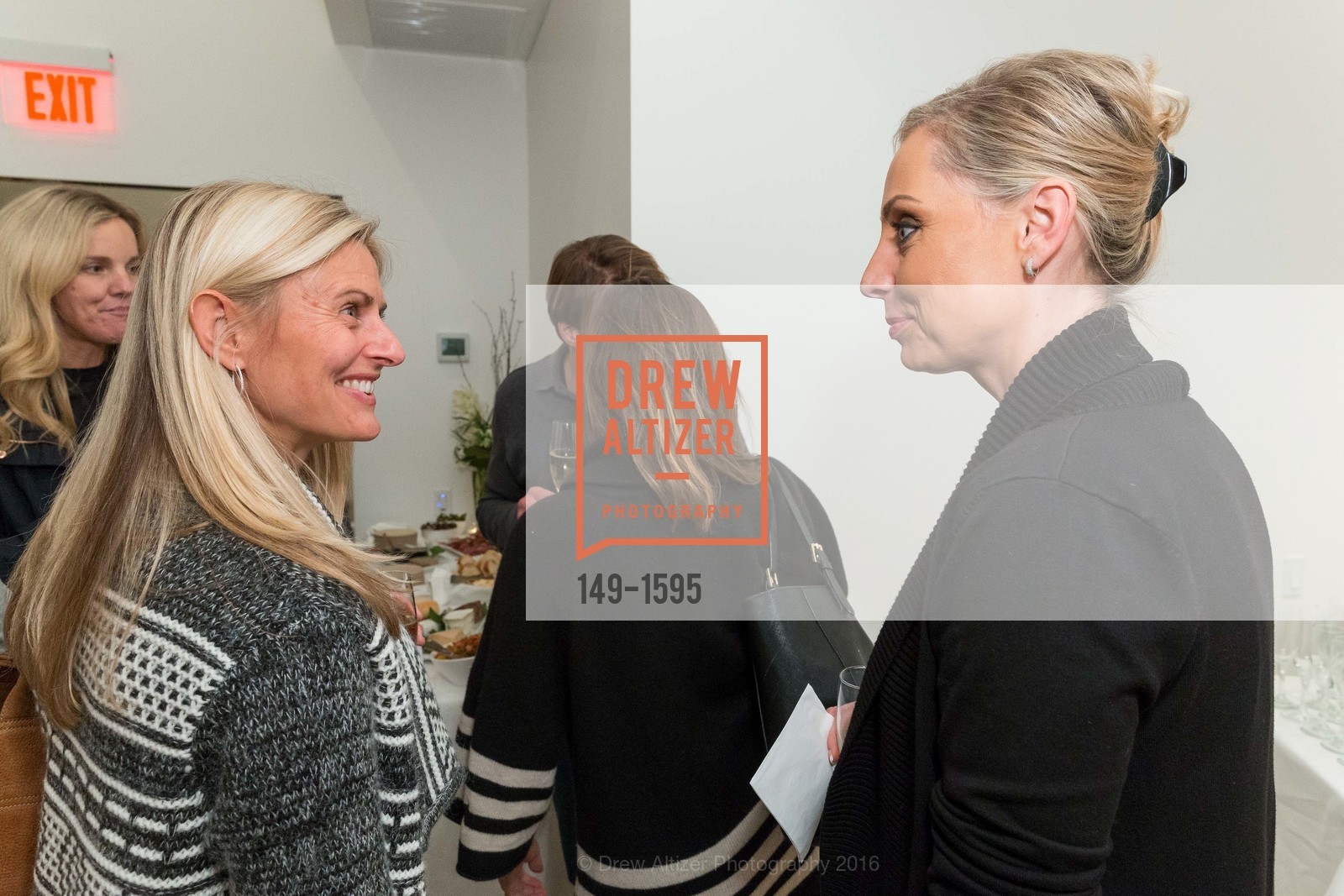 Melanie Mount, Miriam Honig, International Orange Opening, Marin Country Mart. 2421 Larkspur Landing Circle, November 17th, 2016, Photo #149-1595 Melanie Mount, Miriam Honig, Photo #149-1595