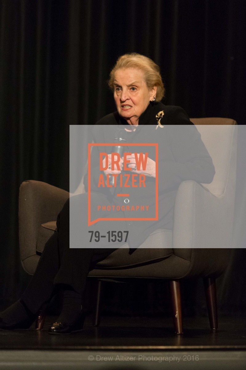 Madeleine Albright, A Conversation with Madeleine Albright at the Legion of Honor, Legion of Honor. 2525 Van Ness St, November 16th, 2016