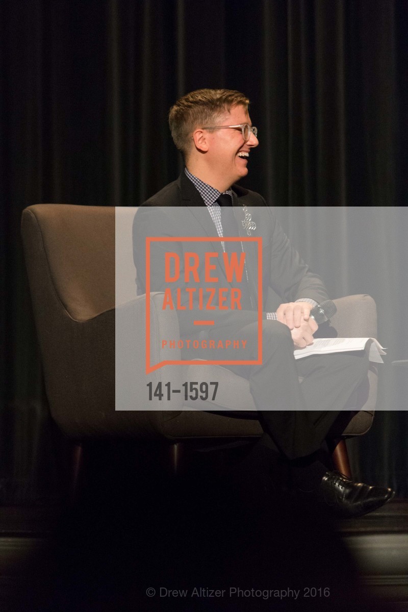 Tom DeCaigny, A Conversation with Madeleine Albright at the Legion of Honor, Legion of Honor. 2525 Van Ness St, November 16th, 2016, Photo #141-1597 Tom DeCaigny, Photo #141-1597
